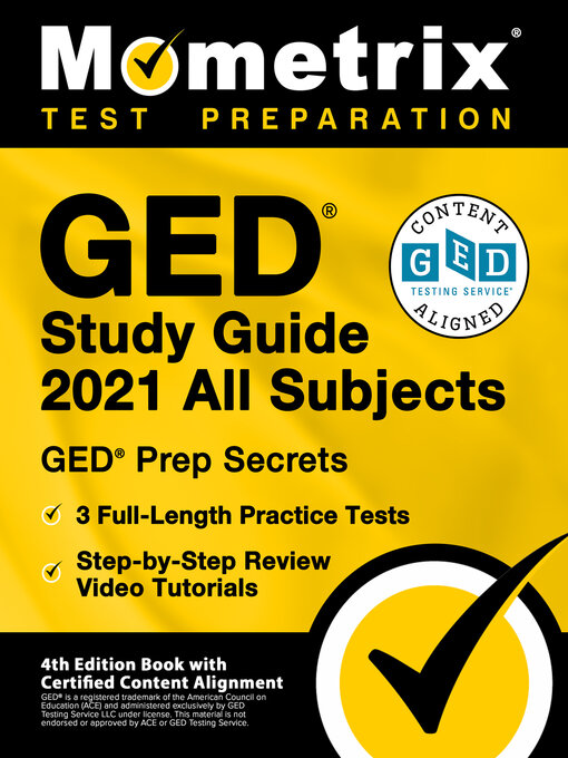 Title details for GED Study Guide 2021 All Subjects by Matthew Bowling - Available